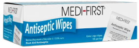 Medique First 21433 Antiseptic Wipes, 100 Per Box (PACK OF 20) IN ONE BOX