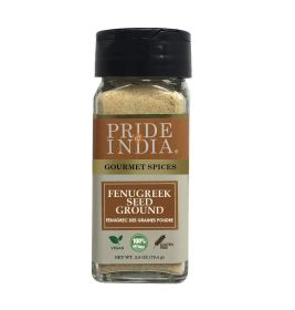 Pride of India – Fenugreek Seed Ground – Gourmet Indian Spice – Vegan (Value: Spices)